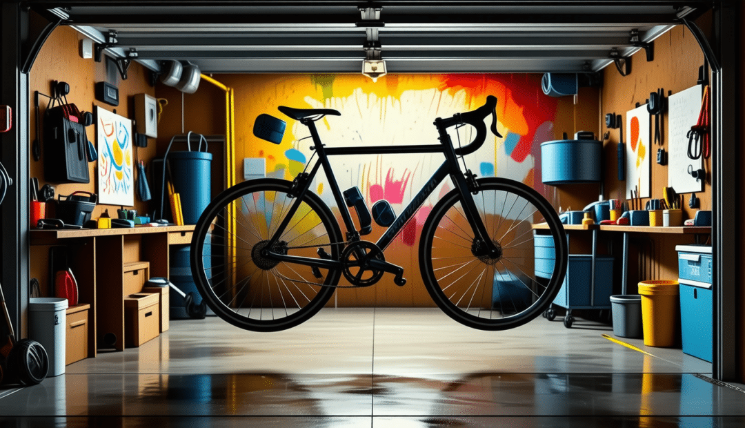 Faire du vélo sans roue dans un garage mental