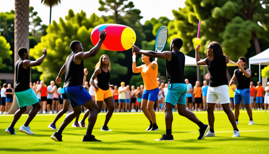 Créer un sport de raquette sans raquette ni balle